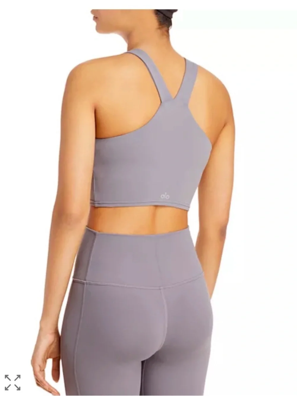 Alo Yoga womens low impact bra tank top size medium